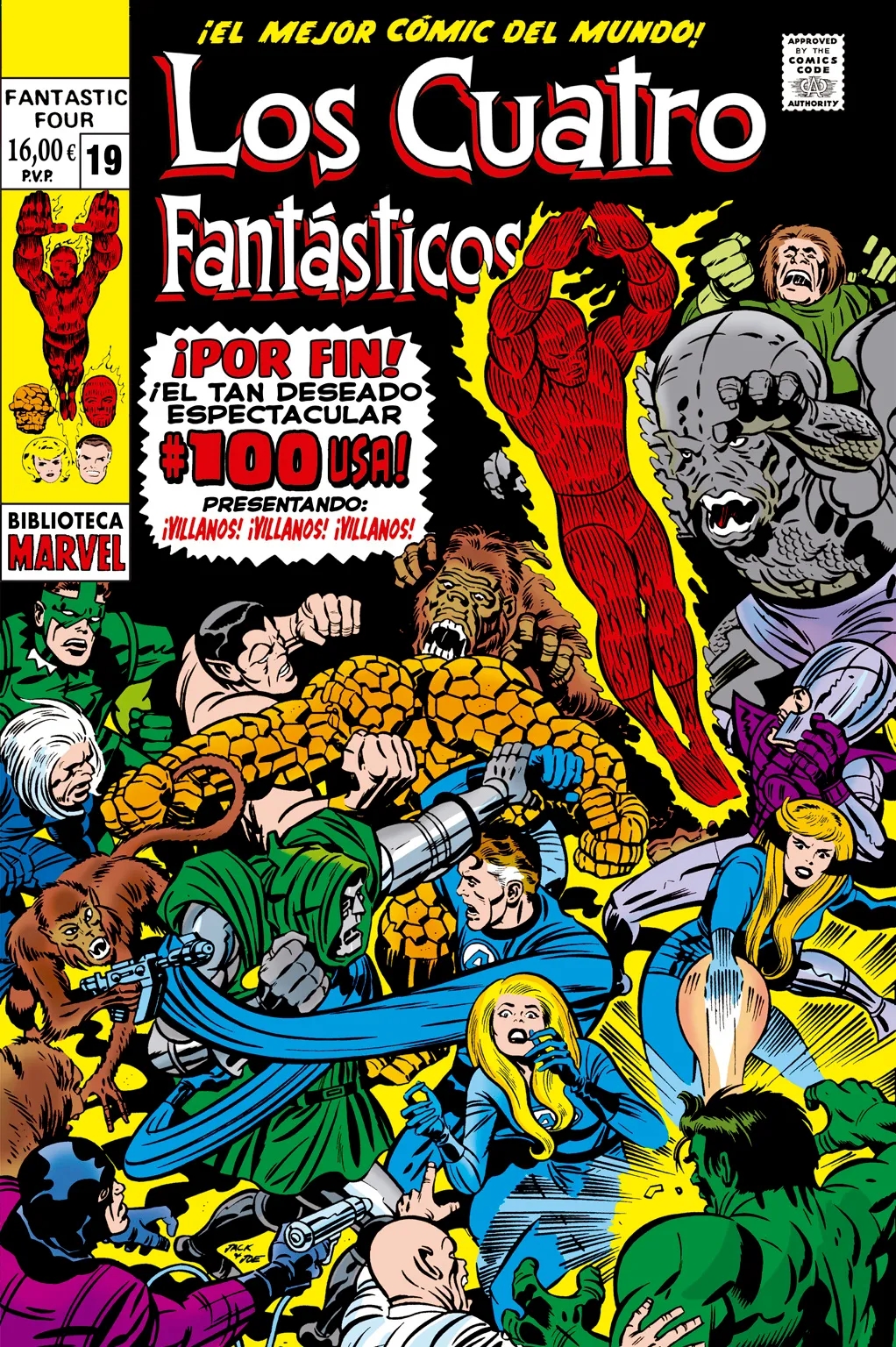 LOS CUATRO FANTASTICOS,19 (BIBLIOTECA MARVEL,133)