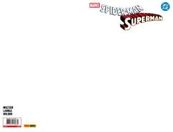 SPIDERMAN/SUPERMAN, 1 (PORTADA ALTERNATIVA EN BLANCO)
