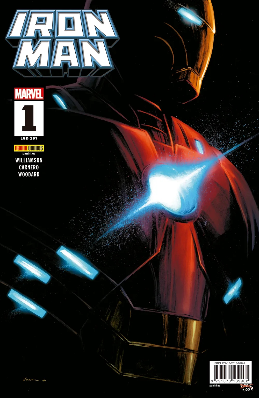 IRON MAN, 1 (PORTADA CARMEN CARNERO )
