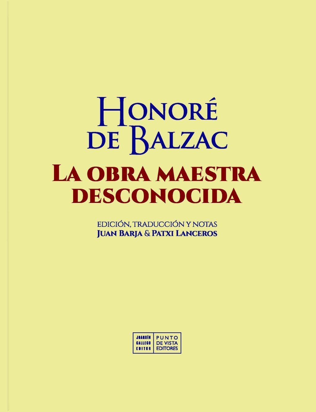 OBRA MAESTRA DESCONOCIDA, LA