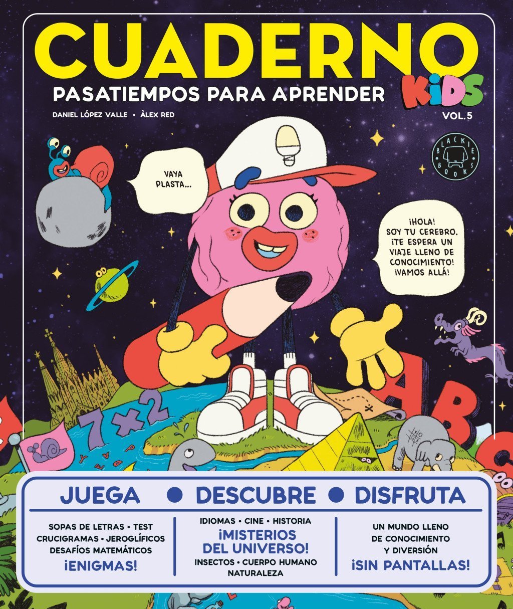 CUADERNO KIDS, 5 BLACKIE BOOKS 2026