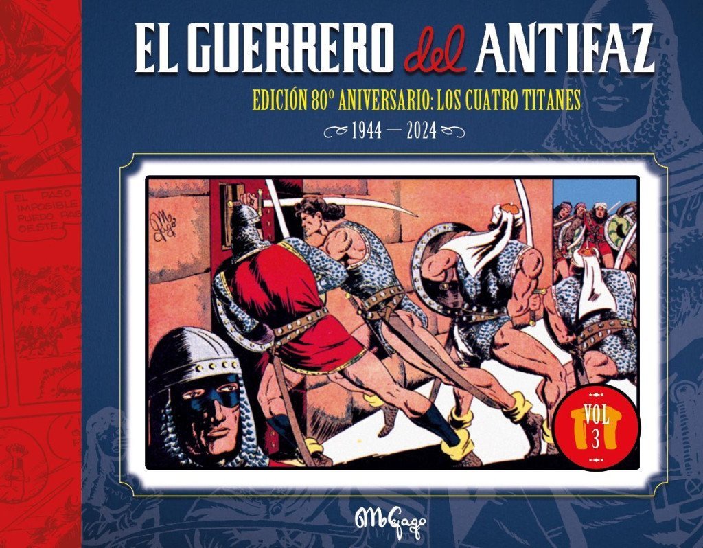 GUERRERO DEL ANTIFAZ, 3 ED.80º ANIV. LOS CUATRO TITANES
