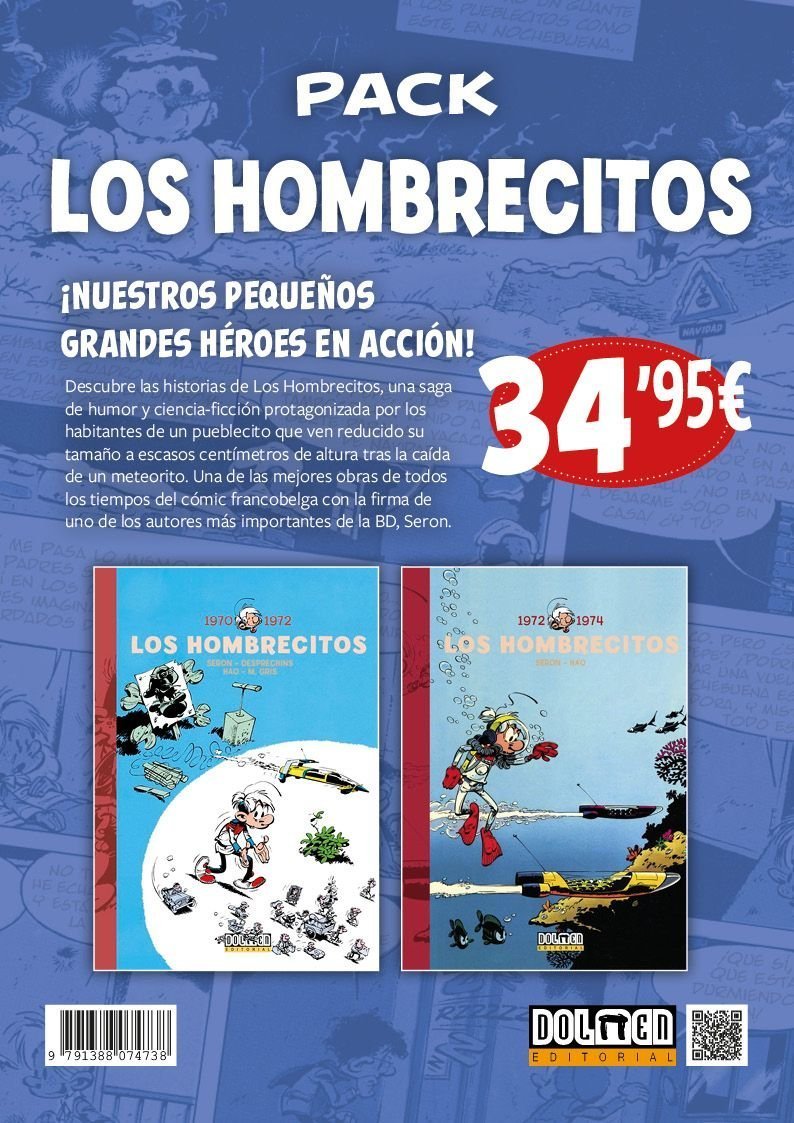 PACK LOS HOMBRECITOS. 1970-1972 / 1972-1974