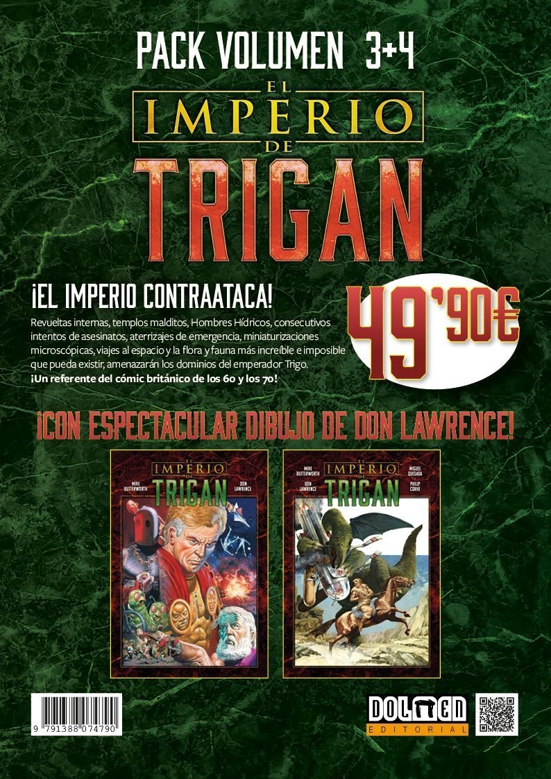 PACK EL IMPERIO DE TRIGAN (VOL 3 Y 4)
