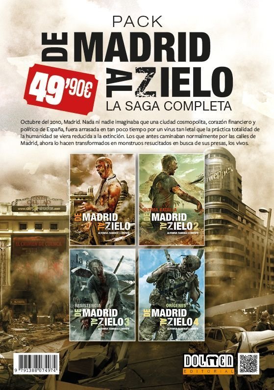 PACK DE MADRID AL ZIELO. SAGA COMPLETA