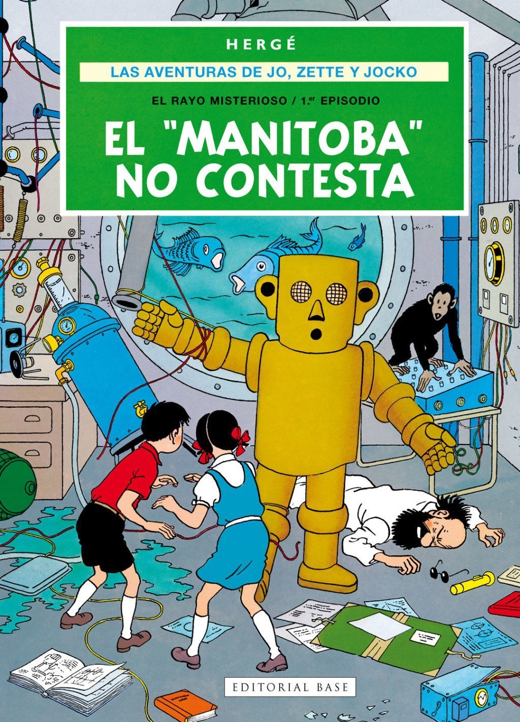 AVENTURAS DE JO, ZETTE Y JOCKO, 3 EL "MANITOBA" NO CONTESTA