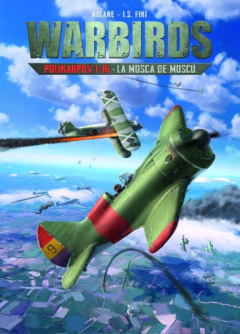 WARBIRDS, 2 POLIKARPOV 1-16 / LA MOSCA DE MOSCU